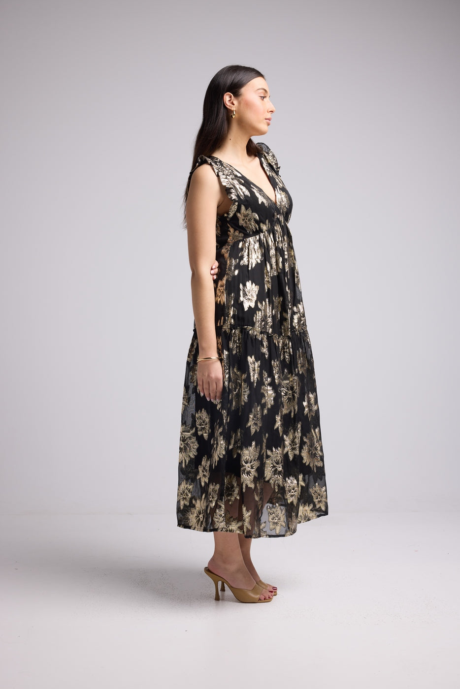 Vestido Largo - Scarlet Long - Negro