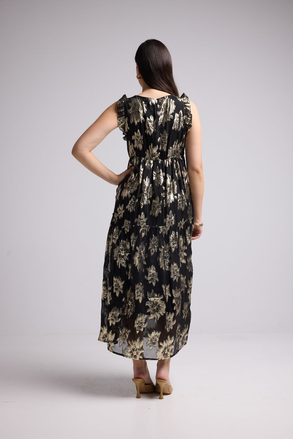 Vestido Largo - Scarlet Long - Negro