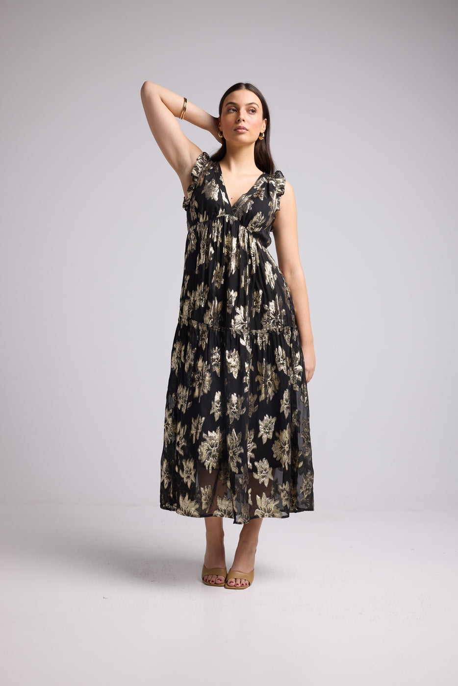 Vestido Largo - Scarlet Long - Negro