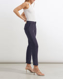 Reiko - Pantalon Boy Scarlett - Dark Navy - Femme