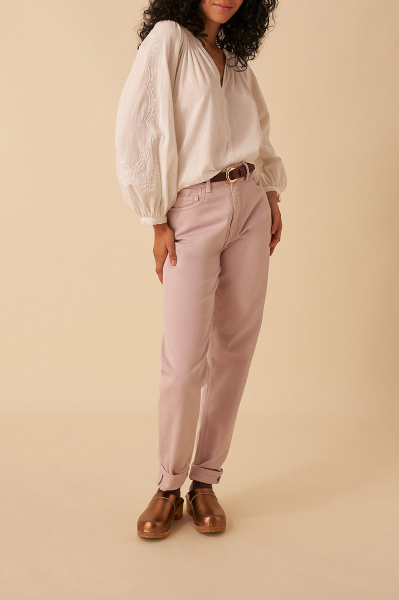 Scarlett Blouse - Ecru