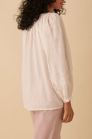Scarlett Blouse - Ecru