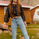 Blouse Scarlie - Marine