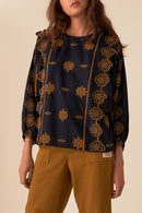Blouse Scarlie - Marine