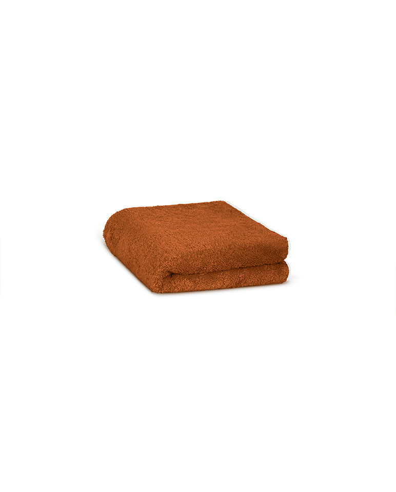 Serviette Cheveux - Caramel Liseré Blanc
