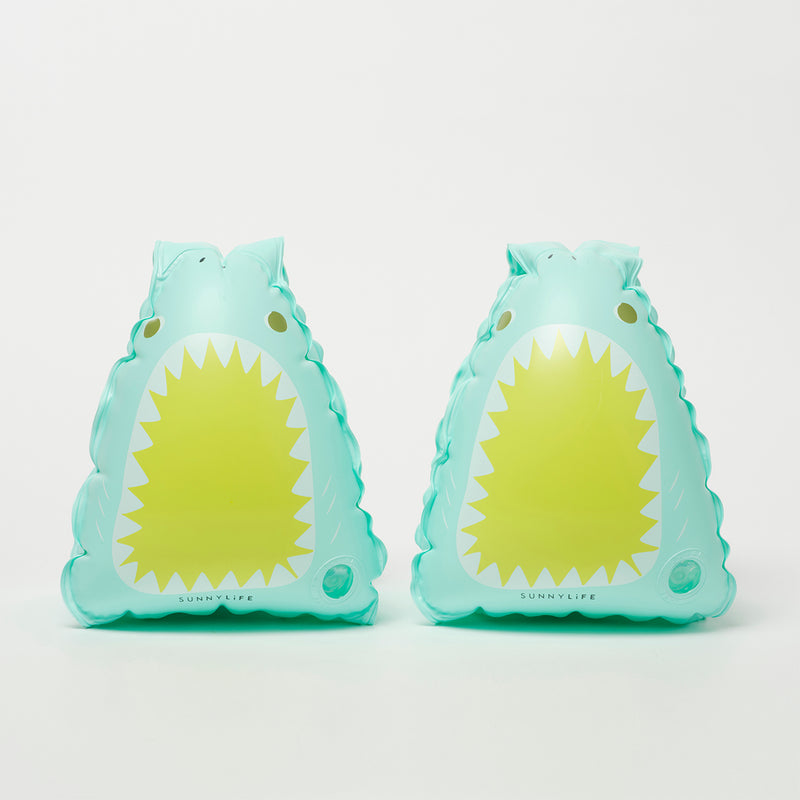 Brassards Requin En Pvc - Bleu (16 X 22 X 18 Cm) - Bleu