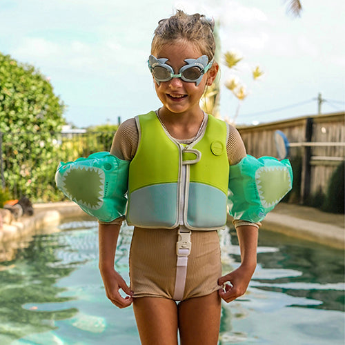 Lunettes De Natation Salty Le Requin - Bleu