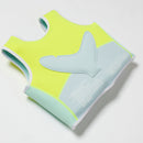 Gilet De Natation Salty Le Requin 2-3 Aqua Jaune Néon