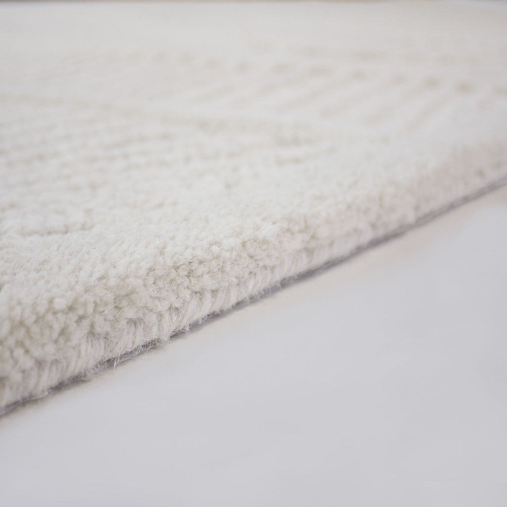 Waves Wool Runner Rug