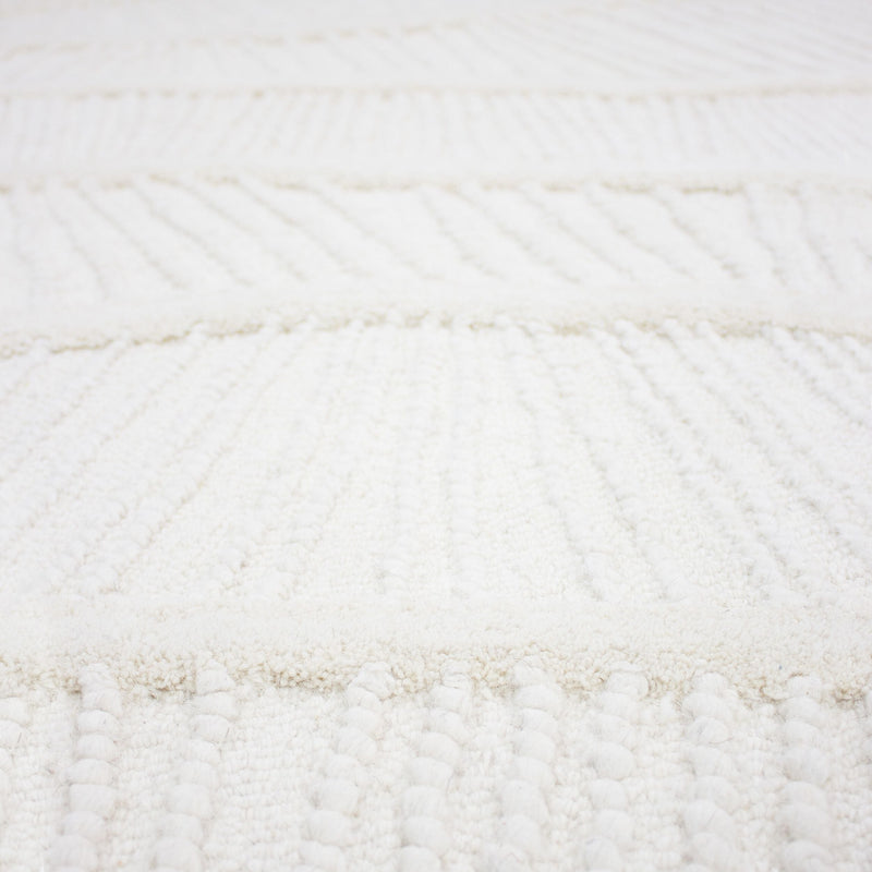 Tapis En Laine De Couloir Vagues