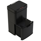 Poubelle De Tri Automatique Narvik - 75L - Noir