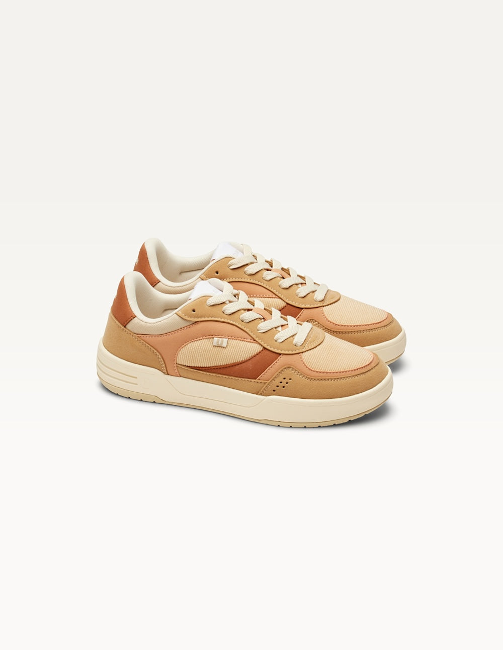 Baskets Basses Axelle - Beige Pêche Crème - Femme