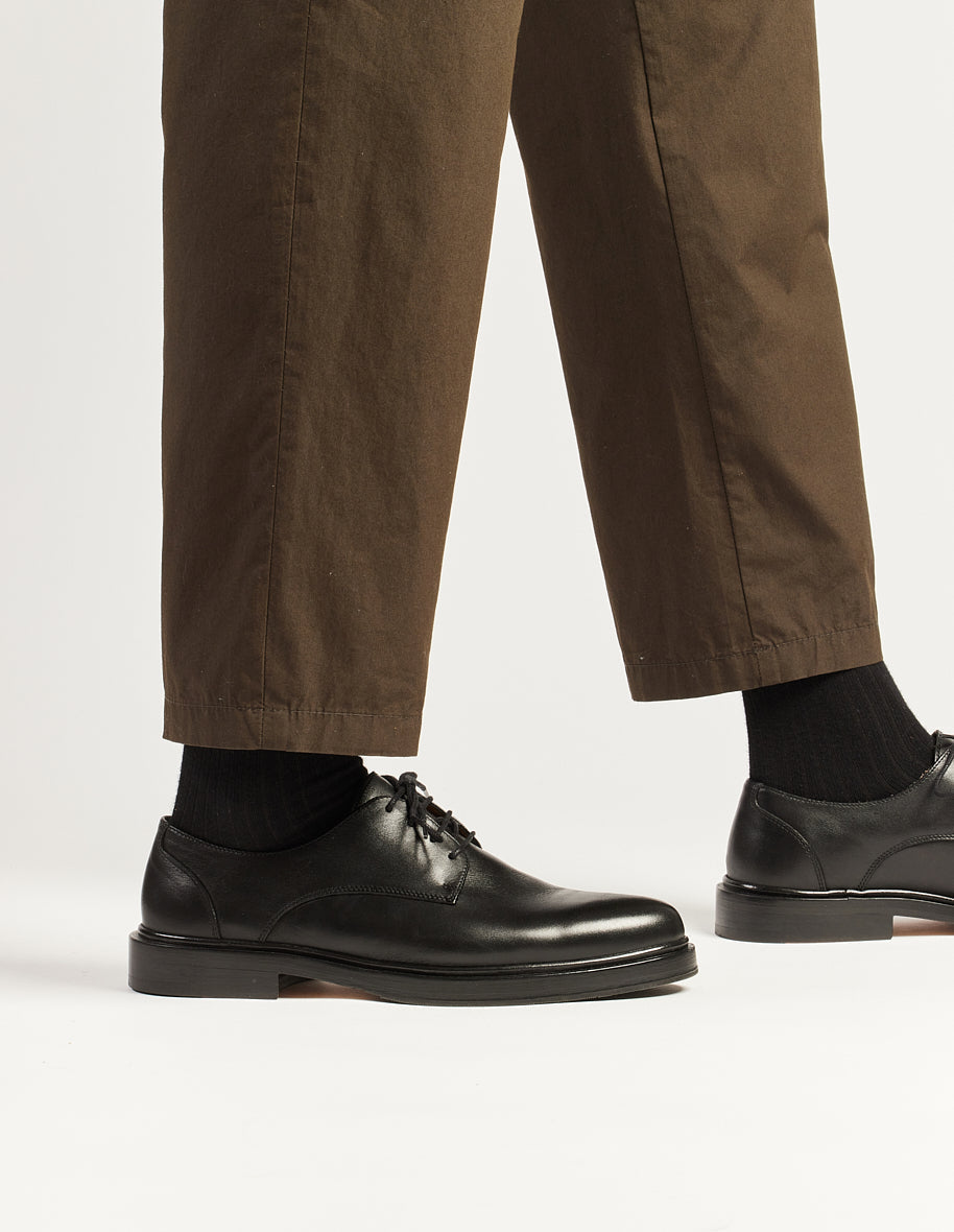 Derbies Edgar - Cuir Noir