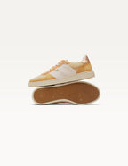 Baskets Basses Marie - Beige Crème Pêche - Femme