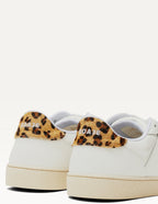 Baskets basses Marie - Gris clair blanc pony