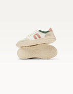 Baskets Basses Nora - Gris Clair Blanc Canard - Femme