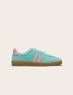 Baskets basses Lucia - Turquoise rose