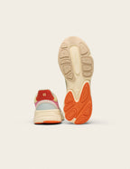 Baskets basses Nathanaelle - Nude orange pistache