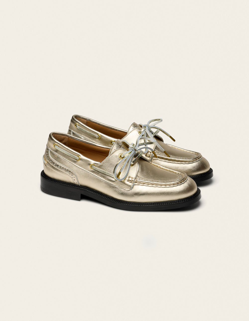 Derbies Niza - Cuir doré