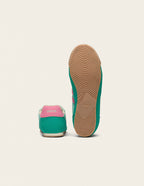 Baskets basses Riya - Vert rose