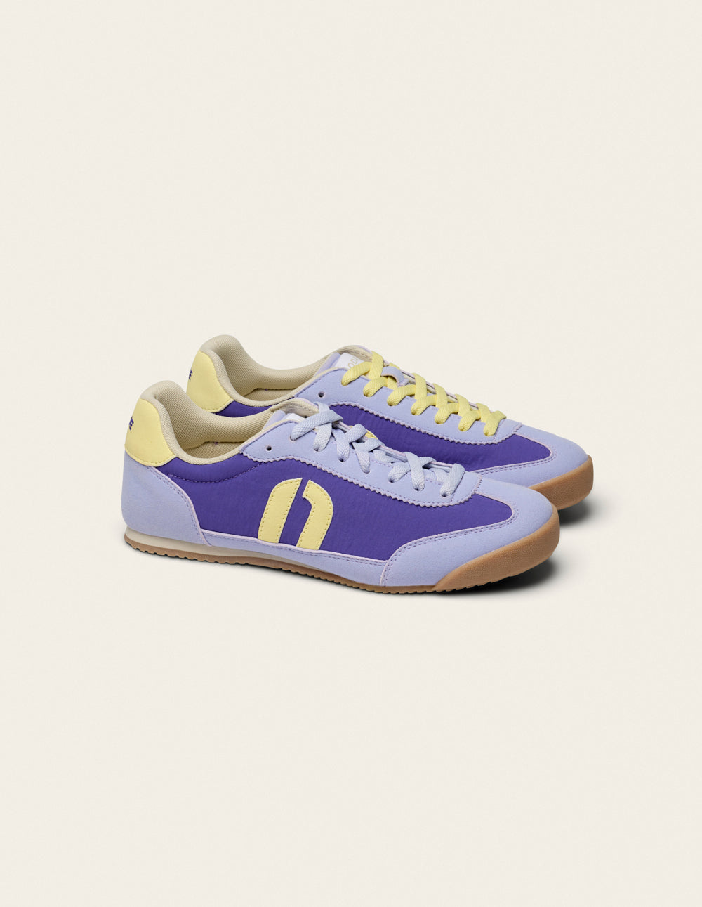 Baskets basses Riya - Violet jaune