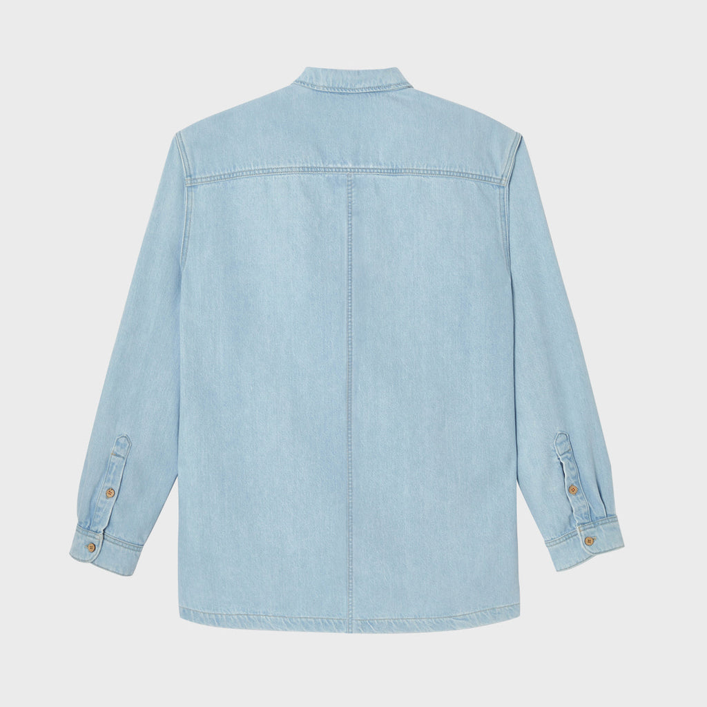 Denim Overshirt - Bleached Denim