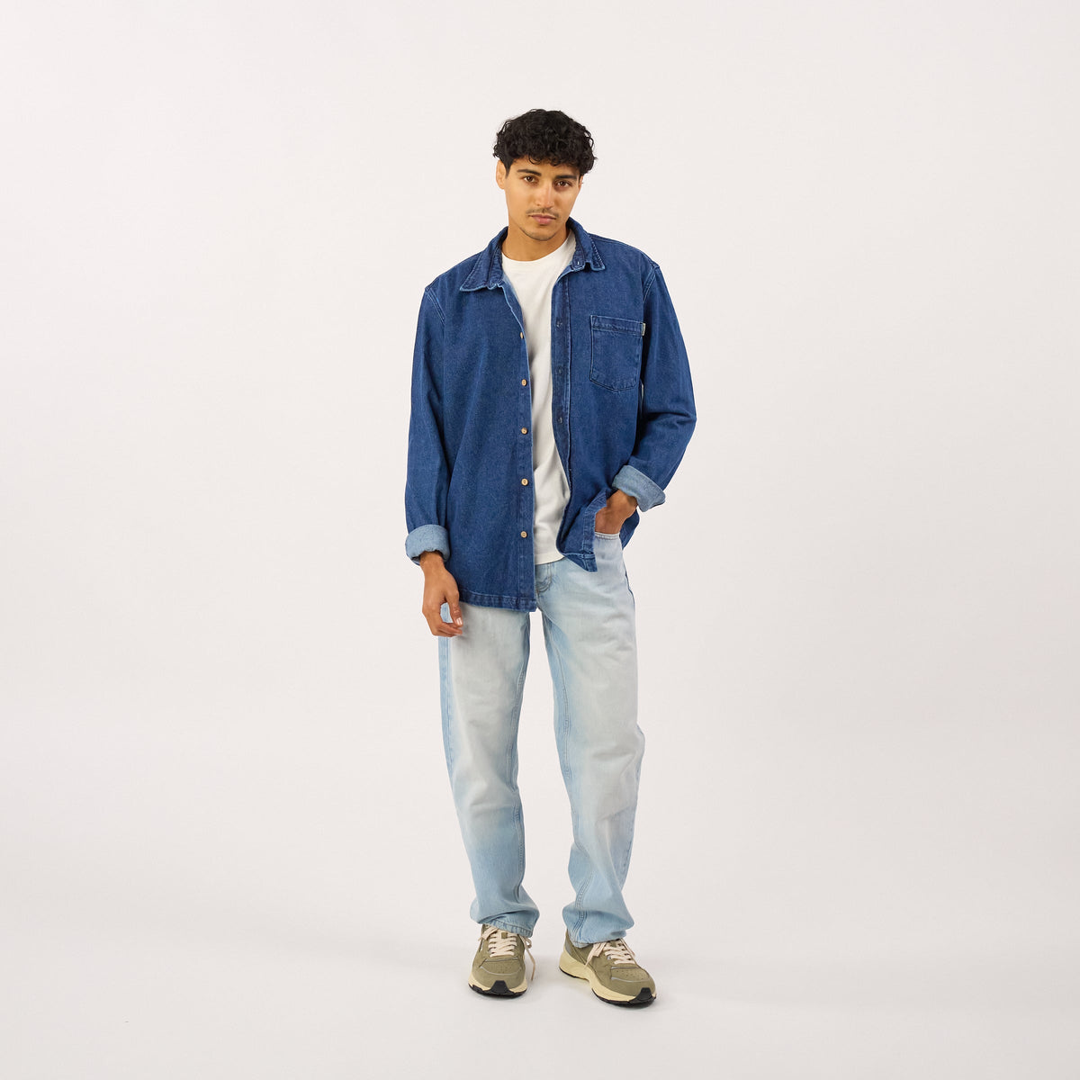 Surchemise En Denim - Denim Stone