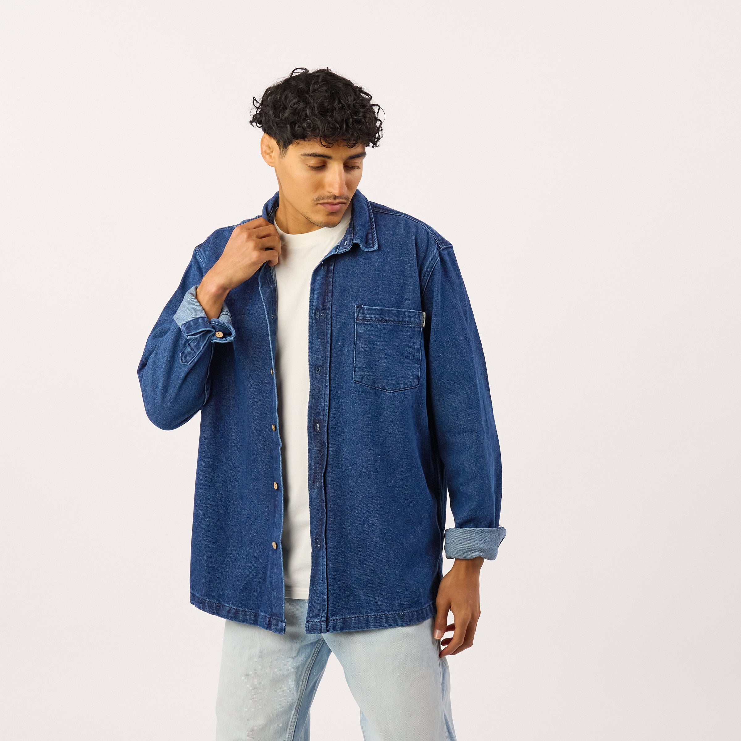 Surchemise En Denim - Denim Stone