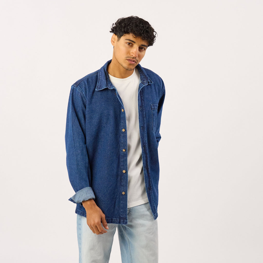 Surchemise En Denim - Denim Stone
