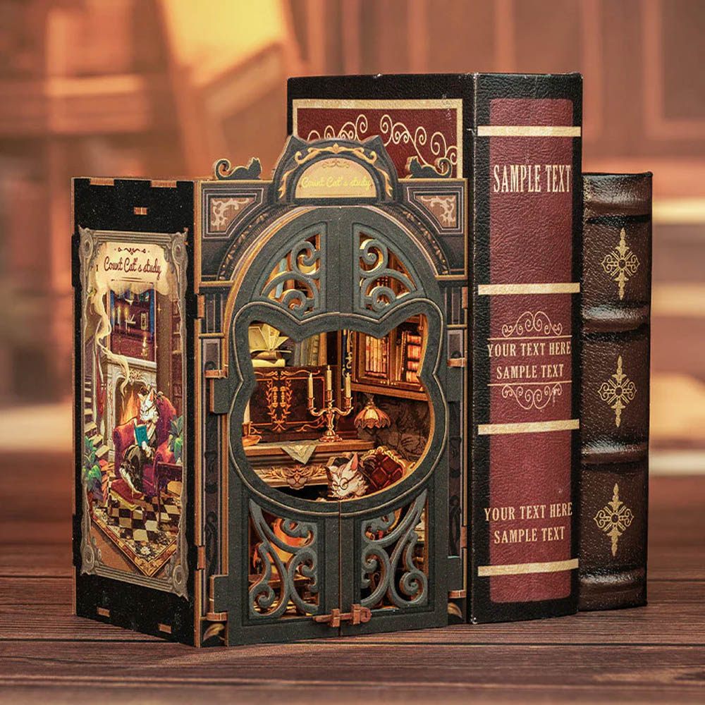 Book Nook - El Despacho del Conde Gato