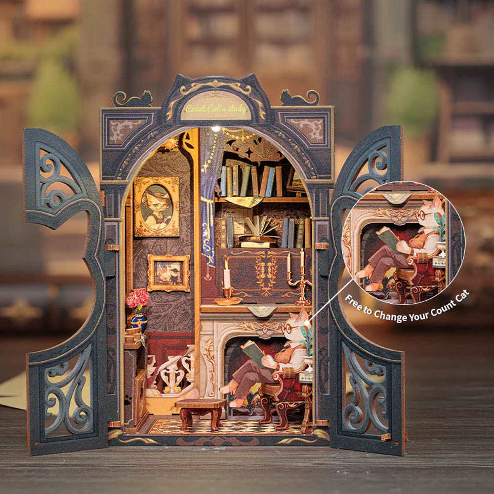 Book Nook - El Despacho del Conde Gato