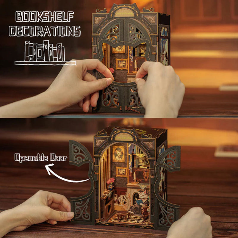 Book Nook - Le Bureau Du Comte Chat