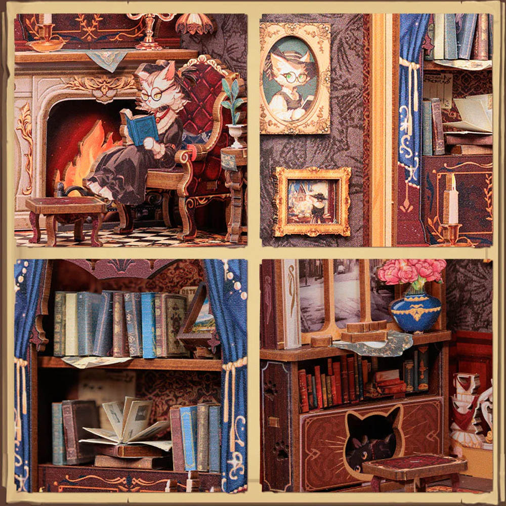 Book Nook - El Despacho del Conde Gato