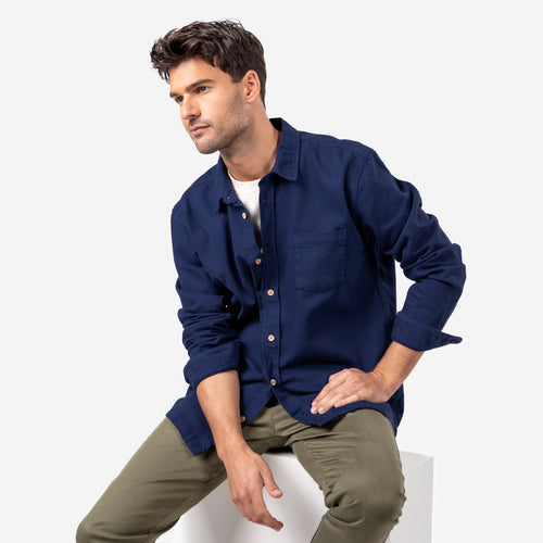 Sobrecamisa vaquera - Azul marino