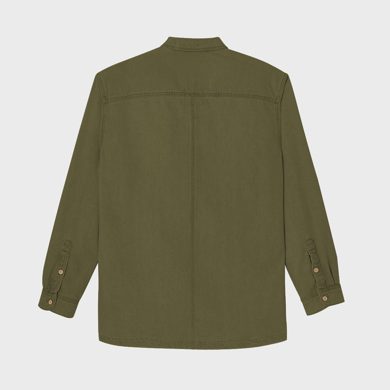 Surchemise En Denim - Kaki
