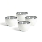 Sauter - Set Di 4 Ciotole Frosty Cups - Porcellana - Bianco