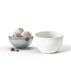 Set De 4 Bols En Porcelaine - Blanc