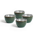 Set De 4 Bols En Porcelaine - Vert Azure
