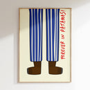 Affiche Forever In Pajamas - Blue