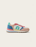 Baskets Basses Aline - Rose Clair Blanc Rose - Femme