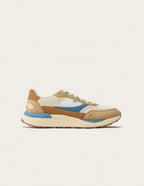 Baskets Basses Anael - Beige Blanc