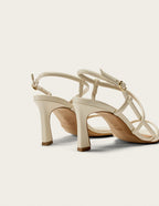 Sandales À Talons Colada - Cuir Écru - Femme