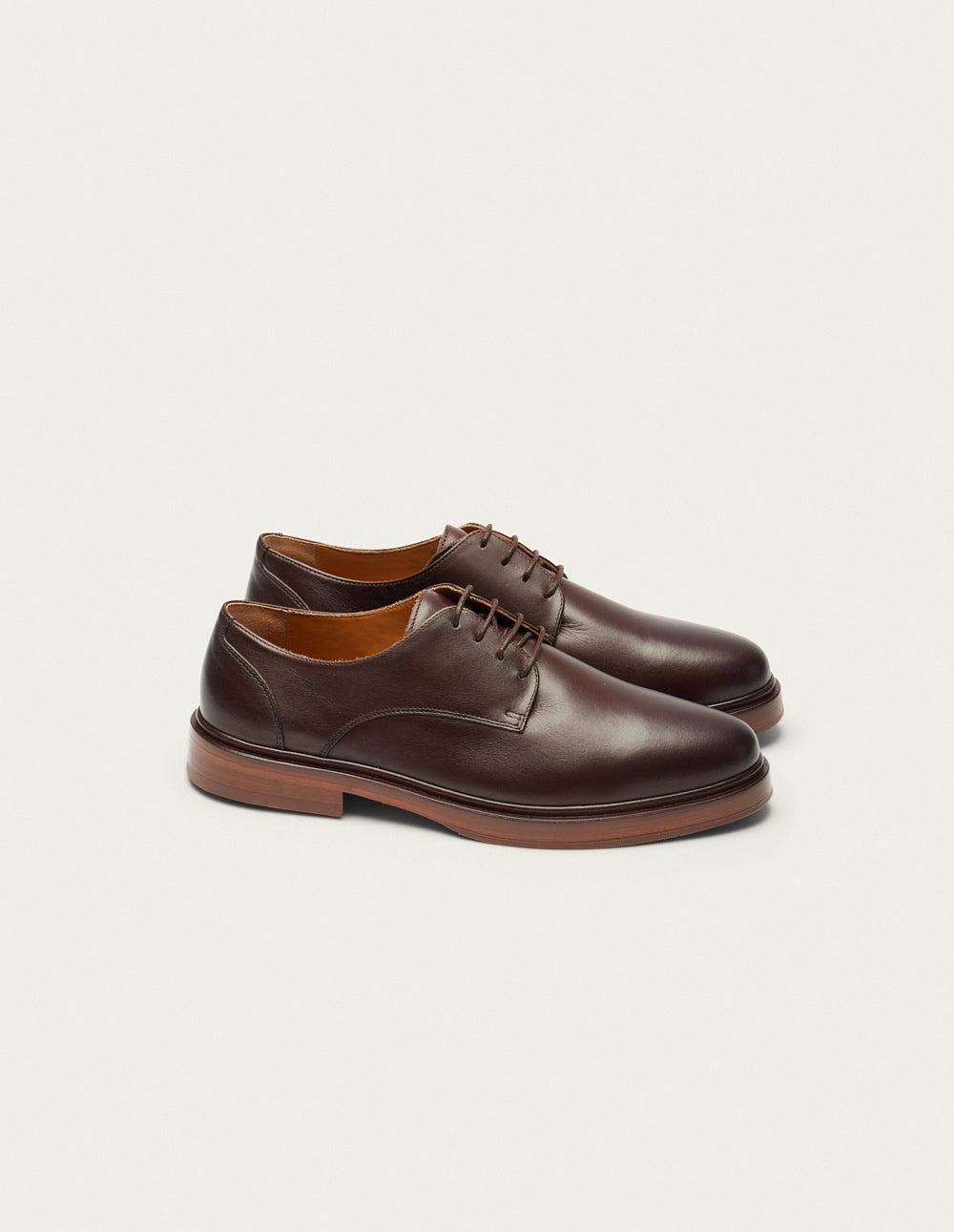 Derbies Edgar - Cuir Marron