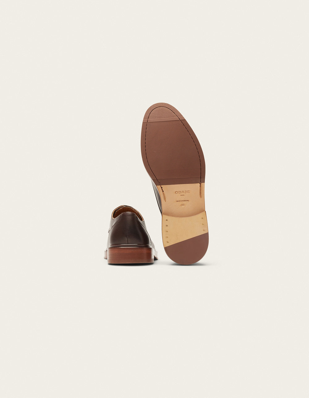 Derbies Edgar - Cuir Marron