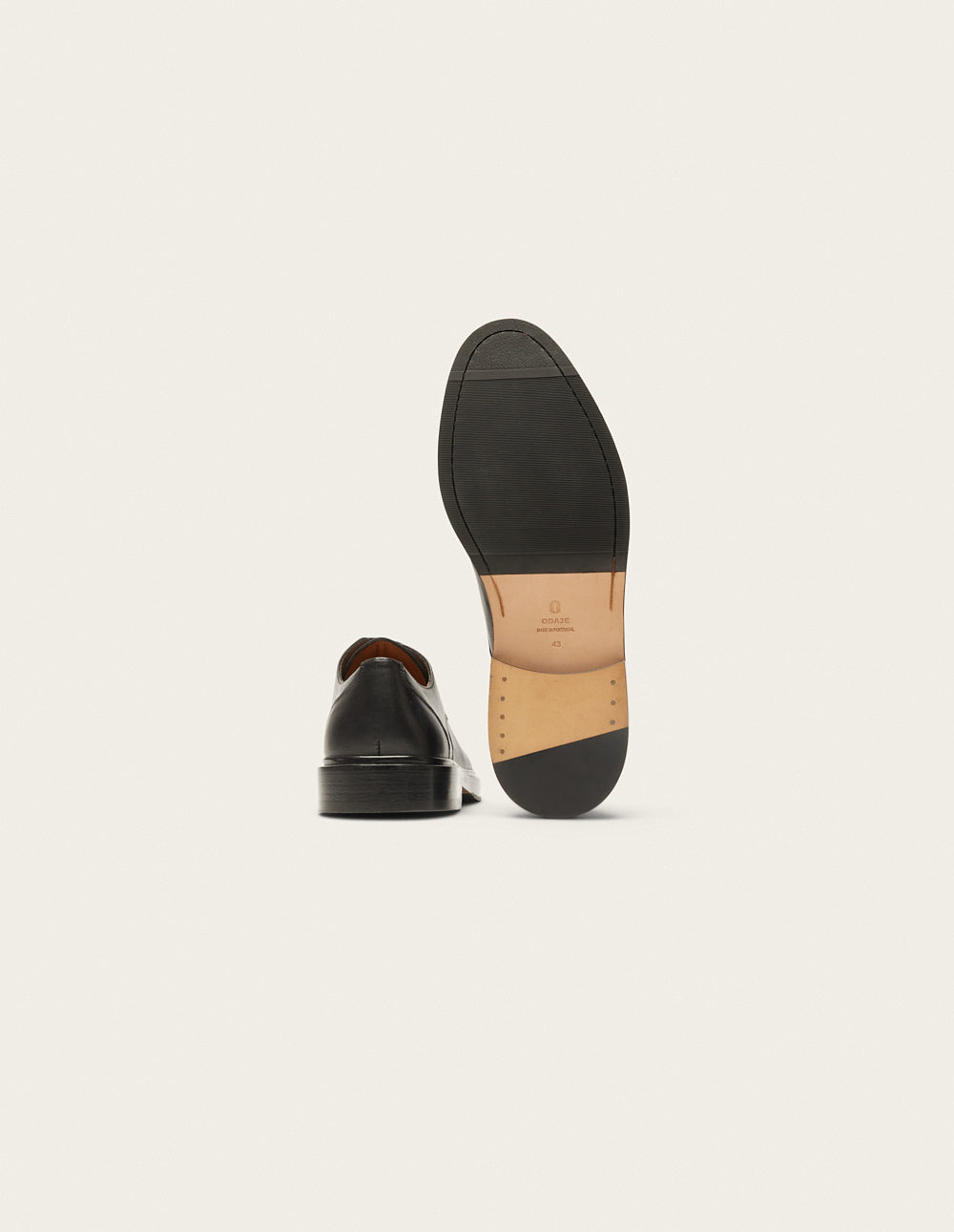 Derbies Edgar - Cuir Noir
