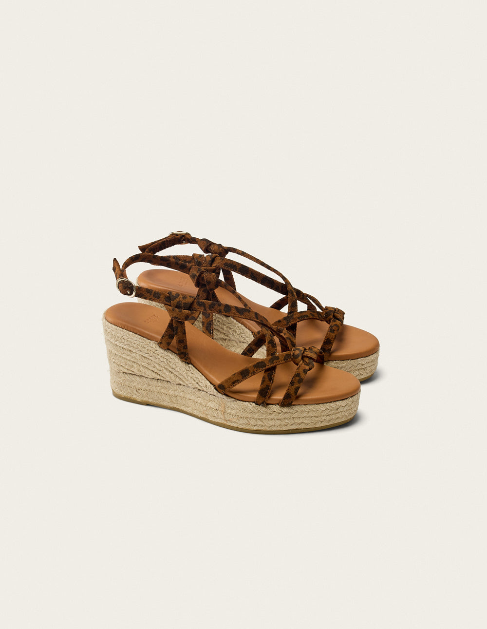 Espadrilles Fidi - Suède Léopard - Femme