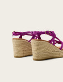 Espadrilles Fidi - Suède Magenta