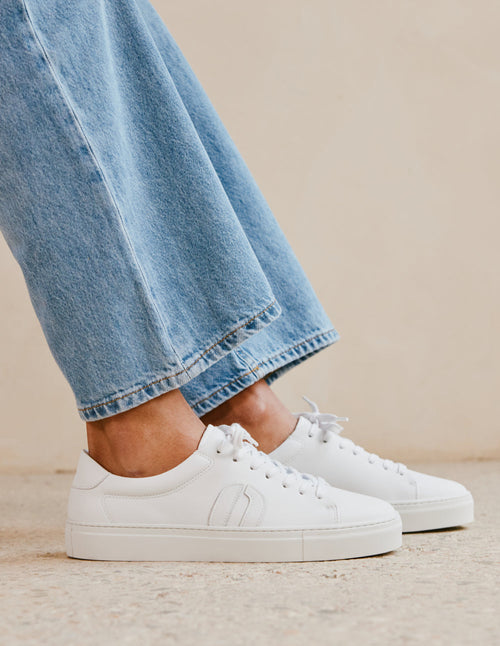 Baskets Basses Gabin - Blanc