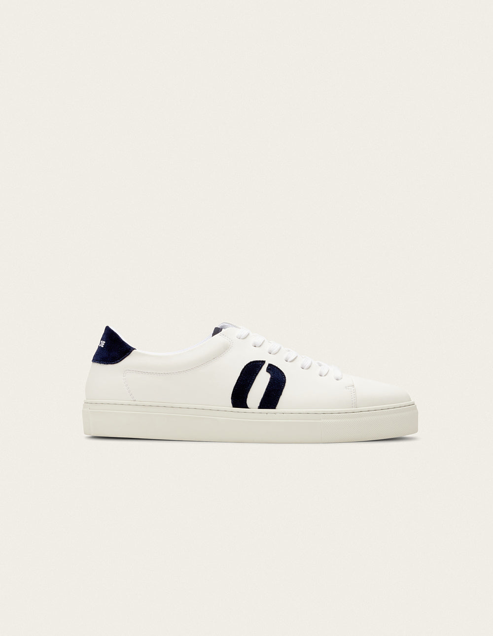 Baskets Basses Gabin - Blanc Marine - Homme