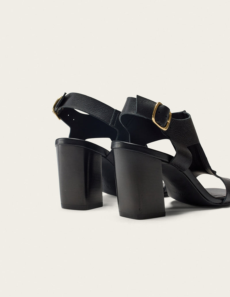 Sandales À Talons Ilani - Cuir Noir